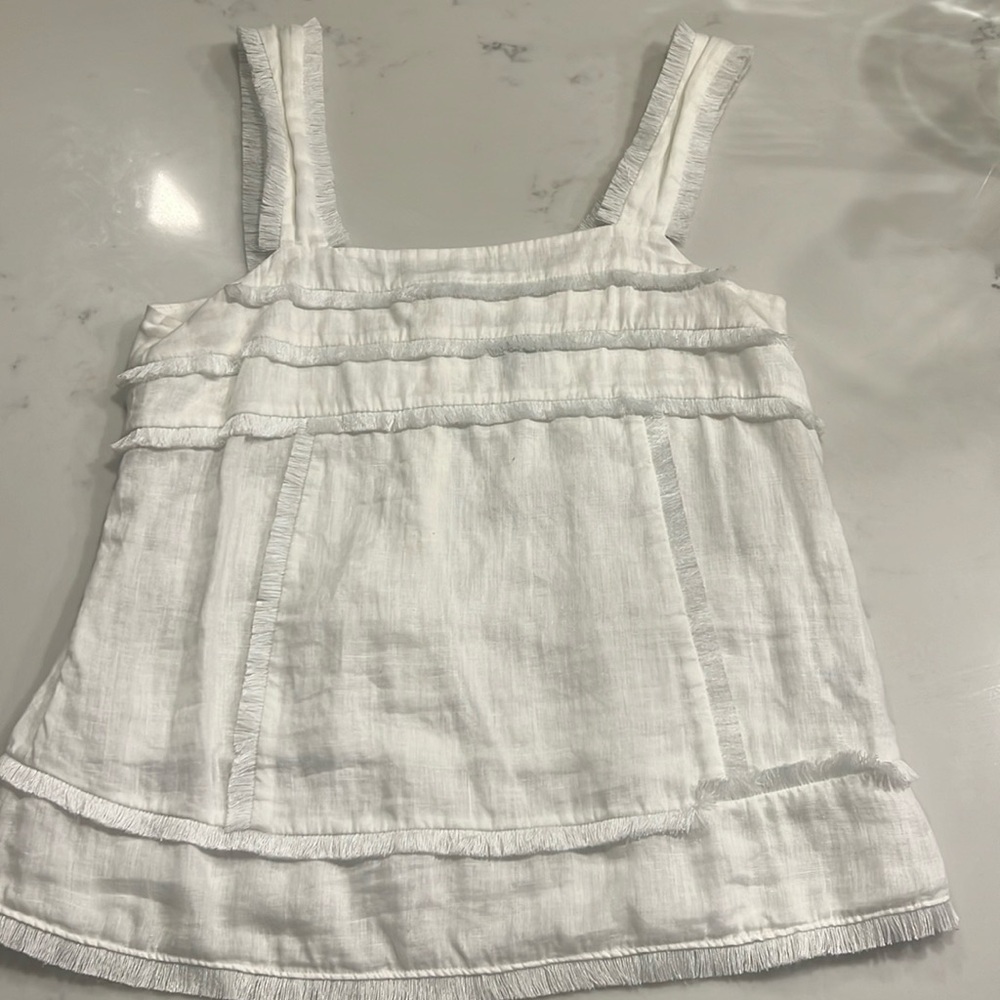 J. Crew Linen Top